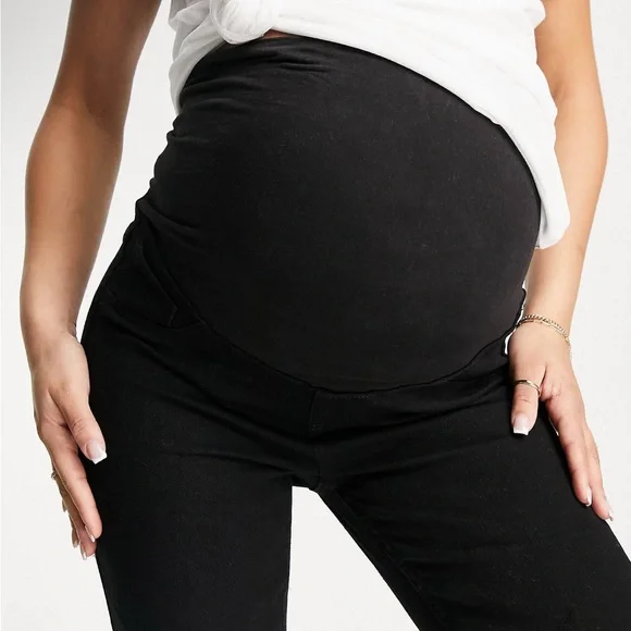 ASOS NWOT Mamalicious Maternity Jeggings - Picture 2 of 4